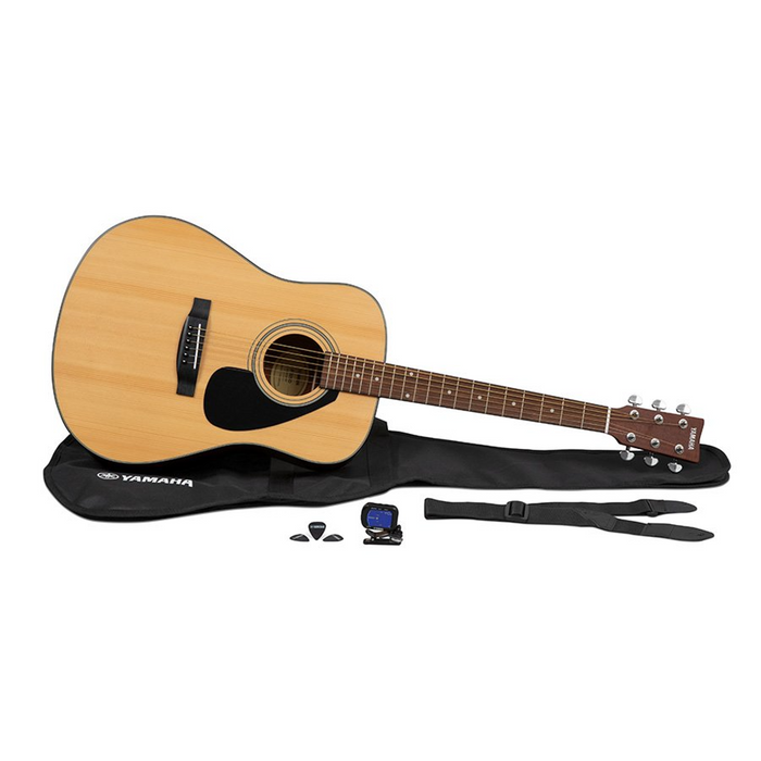 Yamaha Gigmaker Standard F325 Acoustic Guitar Package - Natural - New