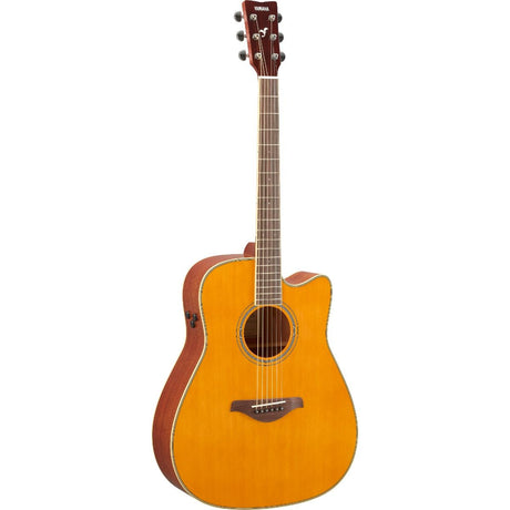 Yamaha FGC-TA Transacousitc Acoustic Electric Guitar - Vintage Tint