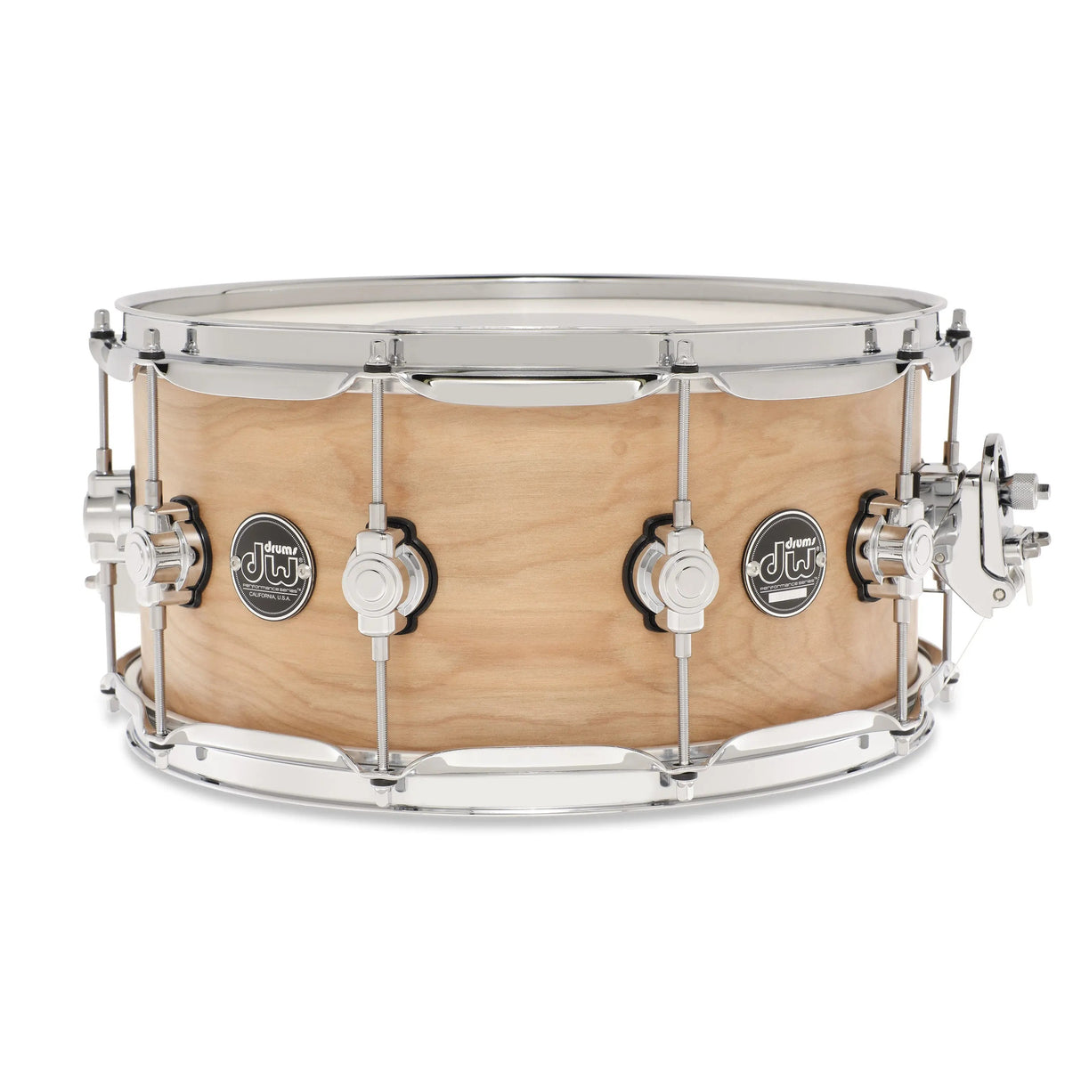 DW 6.5 x 14-Inch Limited Performance Birch Snare Drum - Satin Natural