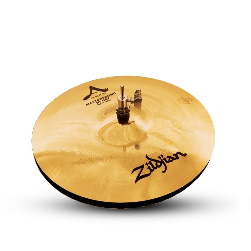 Zildjian 13-Inch A Custom Mastersound Hi Hat Cymbals - New,13 Inch