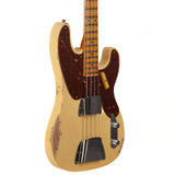 Fender Custom Shop 1951 Precision Bass Heavy Relic - Aged Vintage White - CHUCKSCLUSIVE - #XN3724