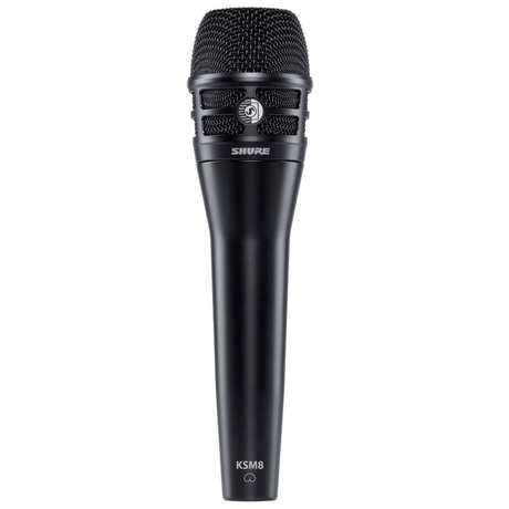 Shure KSM8/B Dualdyne Handheld Dynamic Vocal Microphone - Black - Mint, Open Box