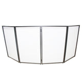 ProX XF-4X3048BMK2 4 Panel DJ Facade Black Panels with Carry Bag with 4 Black & 4 White Scrims