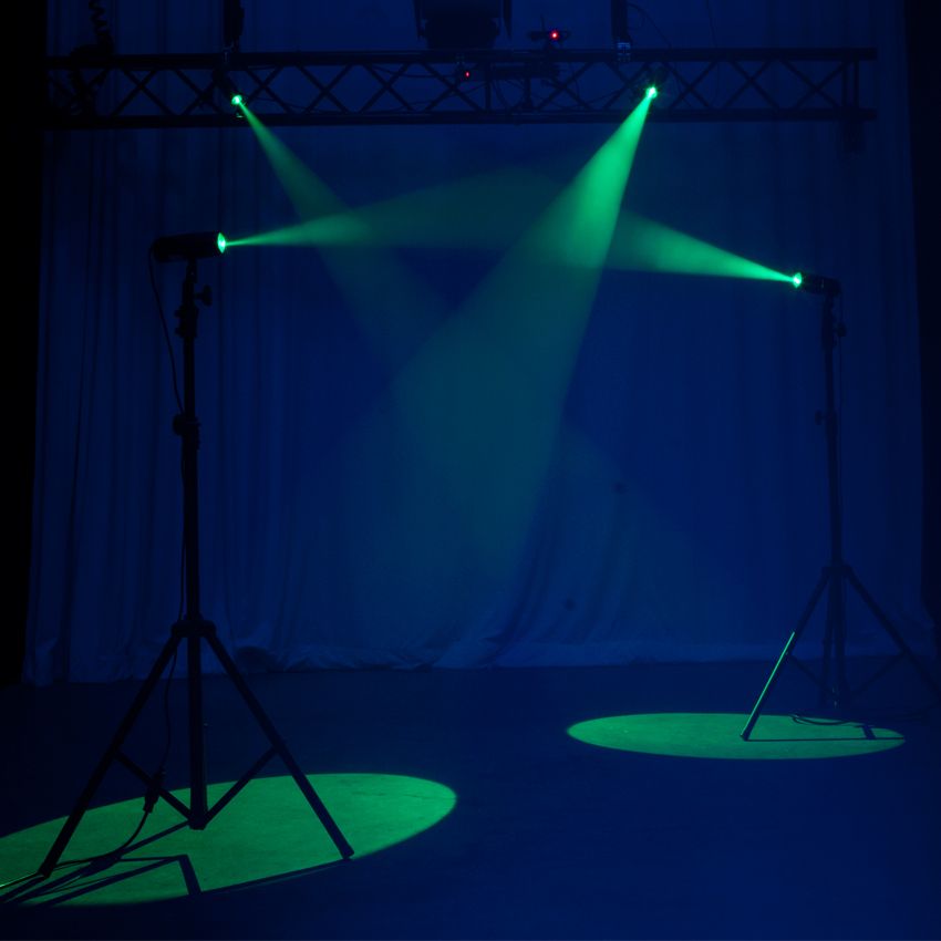 ADJ Pinspot LED Quad DMX
