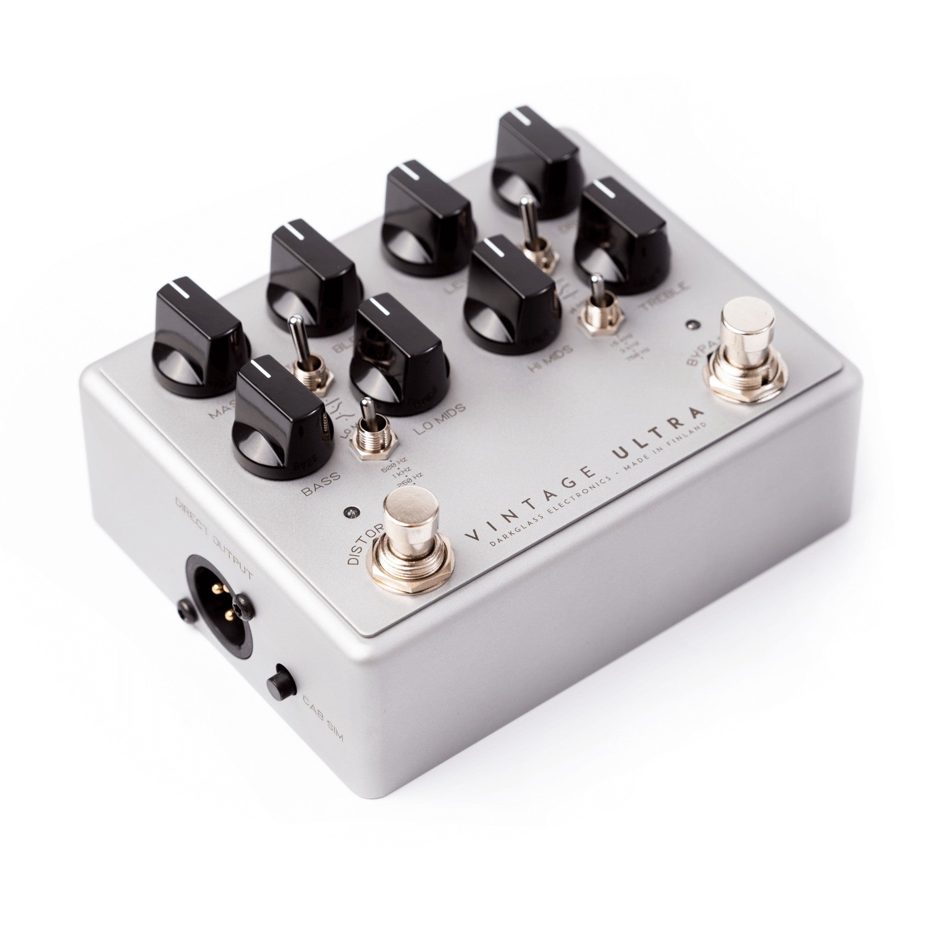 ベース Darkglass Electronics VINTAGE ULTRA V2 Darkglass Electronics Vintage Ultra v2 Bass Preamp Pedal With Aux