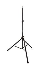 Ultimate Support TS-88B Extra Tall Aluminum Tripod Speaker Stand With Integrated Speaker Adapter - Black