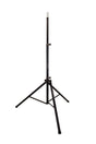 Ultimate Support TS-88B Extra Tall Aluminum Tripod Speaker Stand With Integrated Speaker Adapter - Black