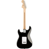 Squier Affinity Series Stratocaster Electric Guitar, Maple Fingerboard - Black