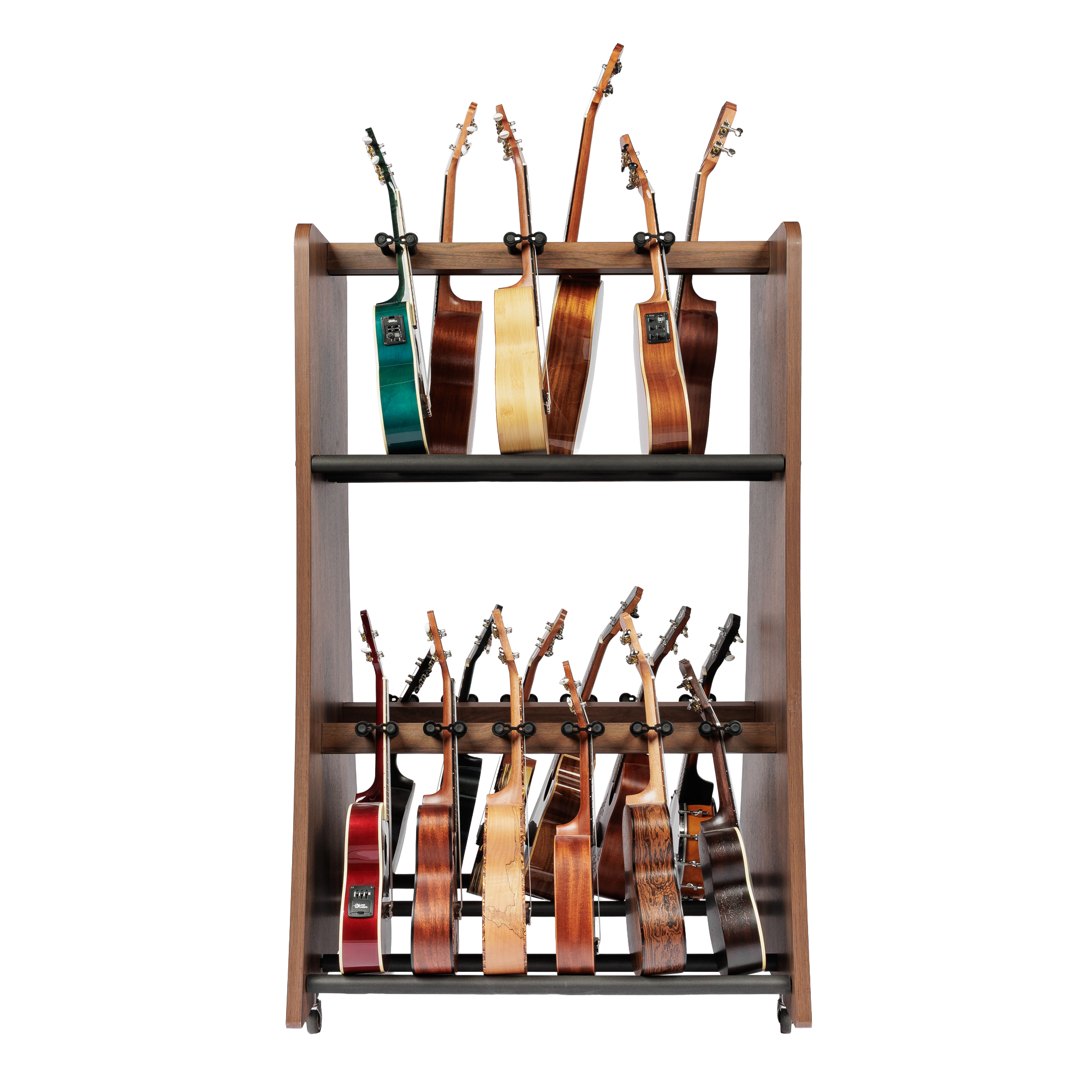 Gator Frameworks GFW-EDU-UKERACK18 Mobile Ukulele Rack – Chuck