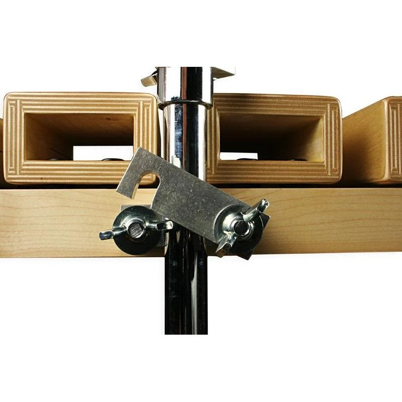 Grover Pro Percussion 5-Piece Temple Block Set with Mounting Clamp and Stand