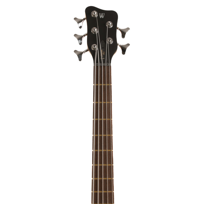 Warwick Teambuilt Pro Series Corvette Ash 5-String Electric Bass Guitar - Natural Transparent Satin - New