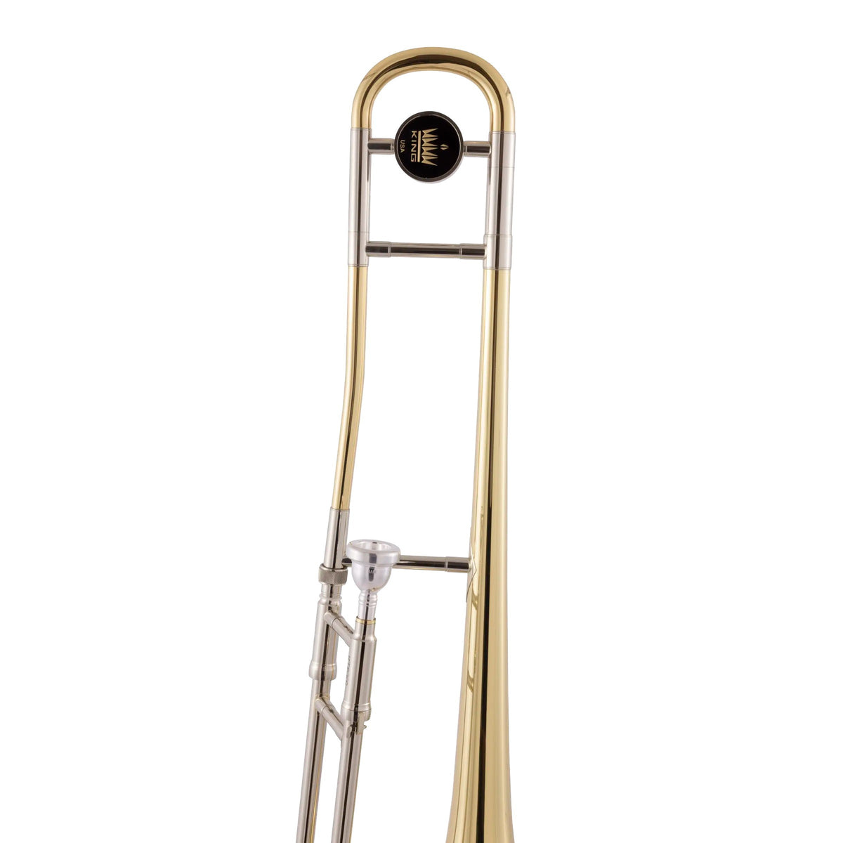 King KTB302 Student Tenor Trombone - Clear Lacquer