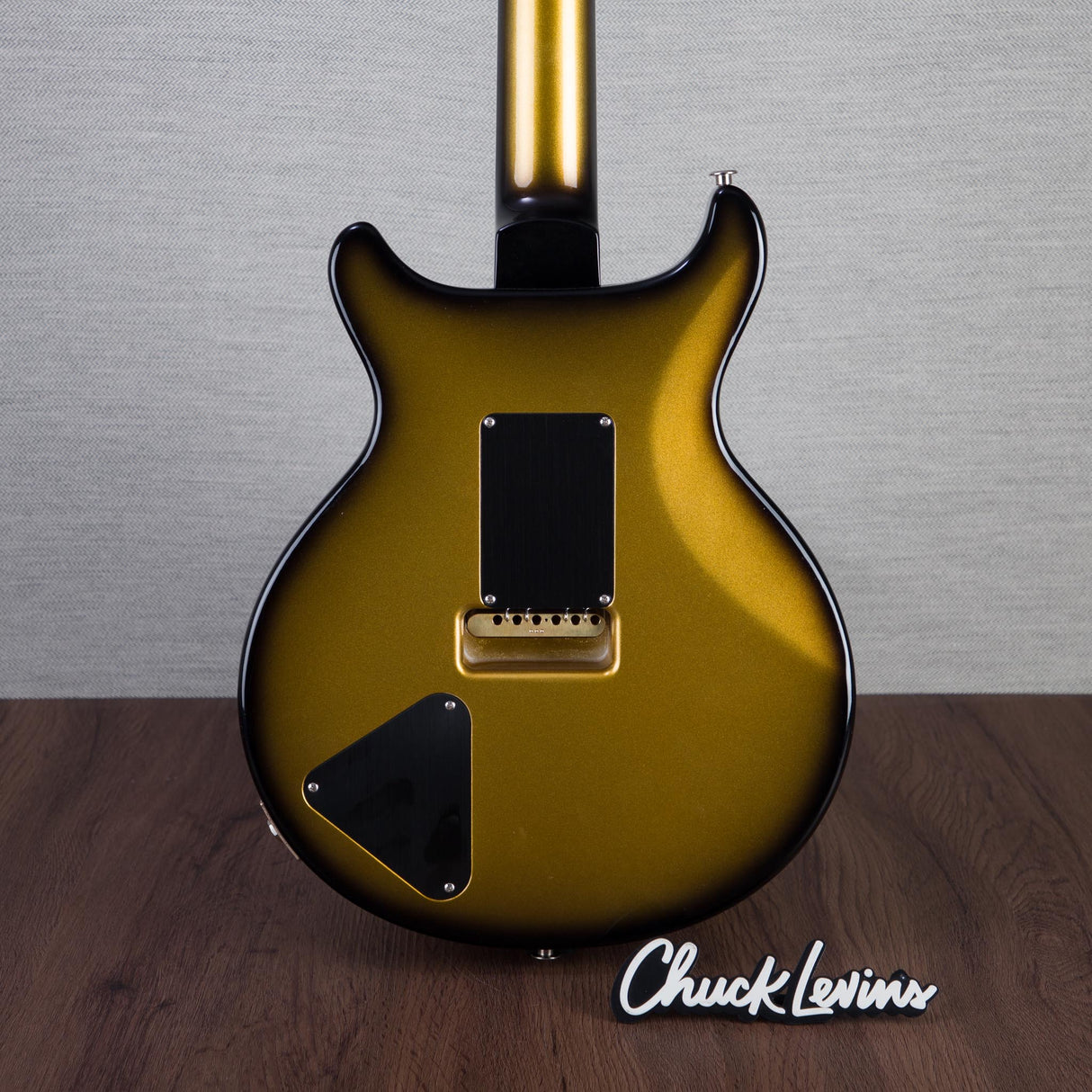 PRS Santana Retro 10-Top Electric Guitar - Santana Yellow With Metallic Gold Smokeburst Back - #250414156