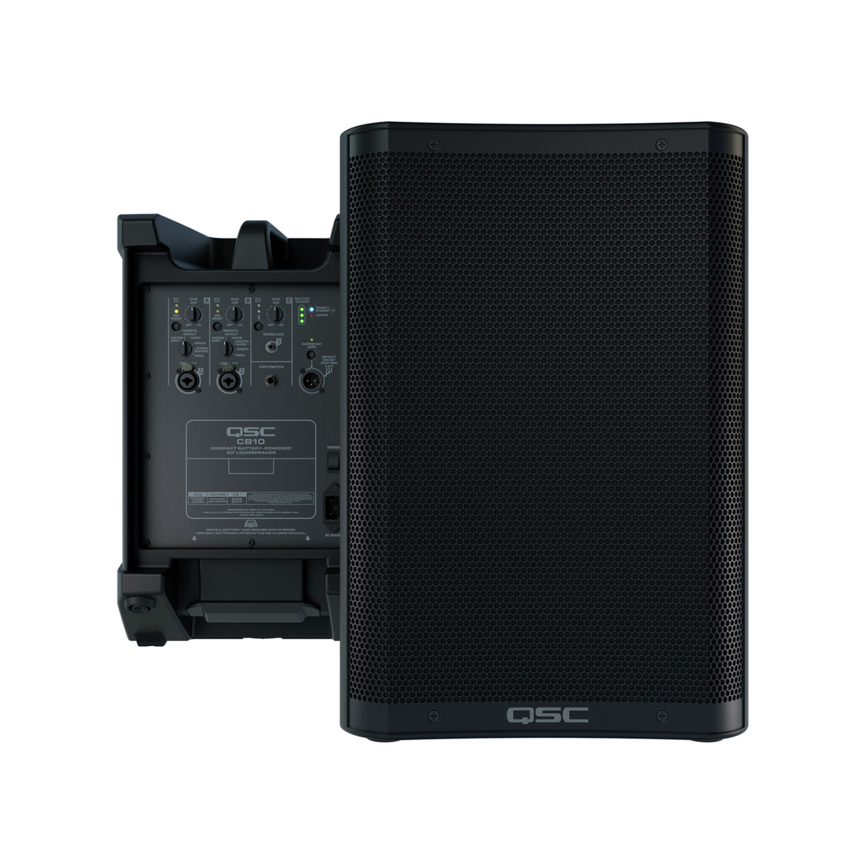 QSC CB10 10-Inch Battery Powered Loudspeaker - Open Box, Mint