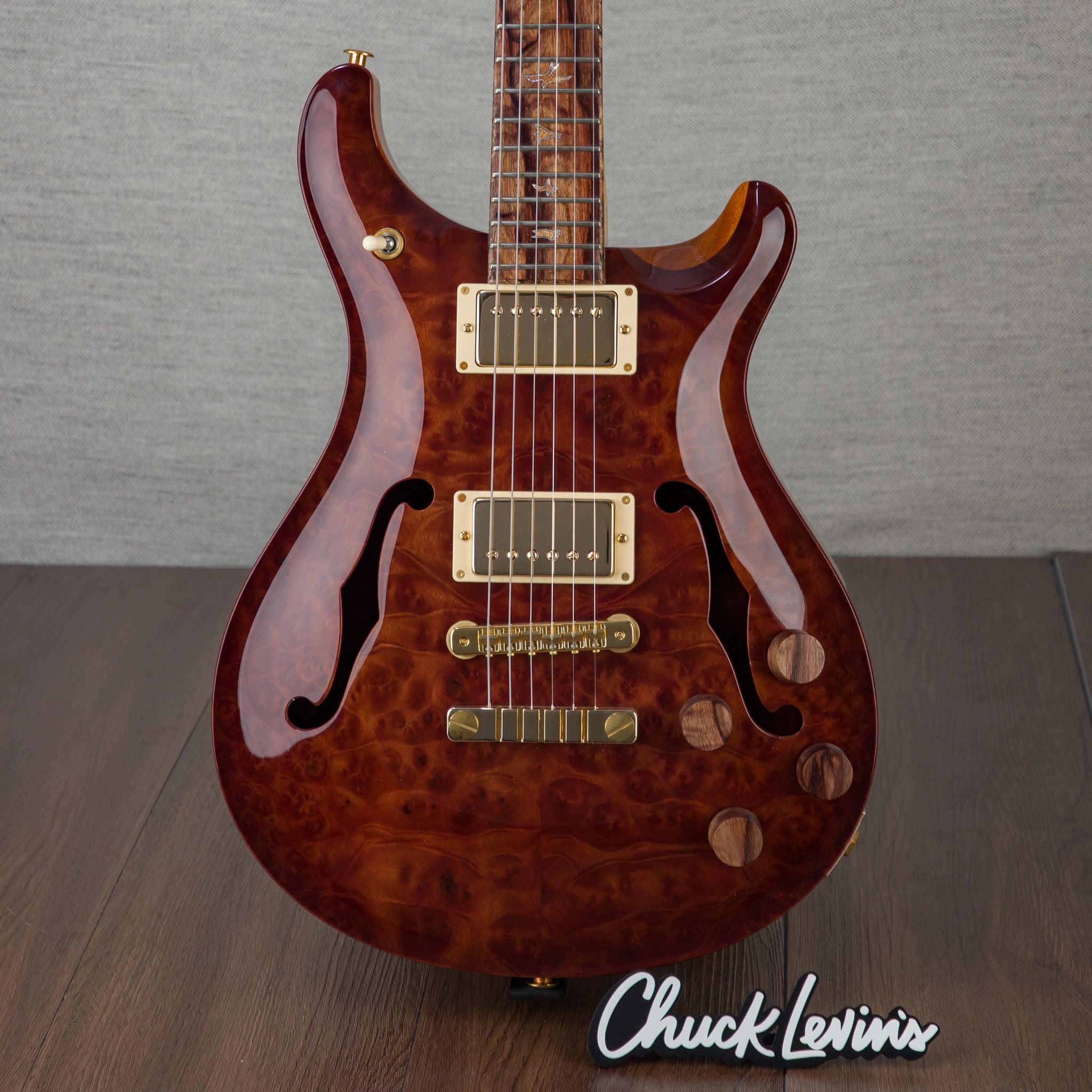 PRS Private Stock Hollowbody II McCarty 594 - Camphor Burl Natural
