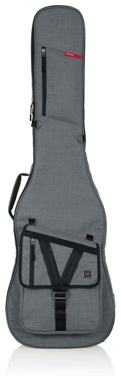 Gator GT-BASS-GRY Transit Bass Guitar Bag - Light Grey