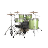 Ludwig Evolution 5-Piece Kit with 22-Inch Kick - Mint Sparkle Finish