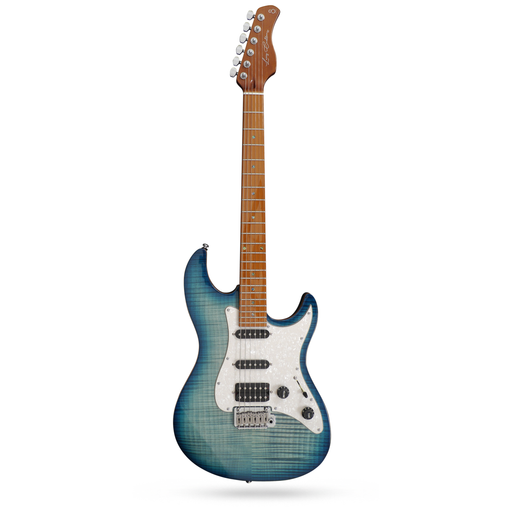 Sire S7-FM Larry Carlton Electric Guitar - Transparent Blue - New
