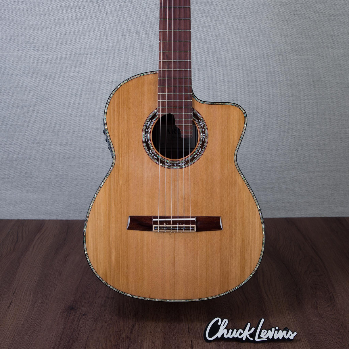 Arce AR5-1-CE-CD Walnut/Cedar Acoustic Electric Cedar - #0121