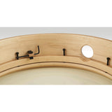 LP 14 x 4-Inch Tunable Tar Frame Drum - Black-to-Natural Fade