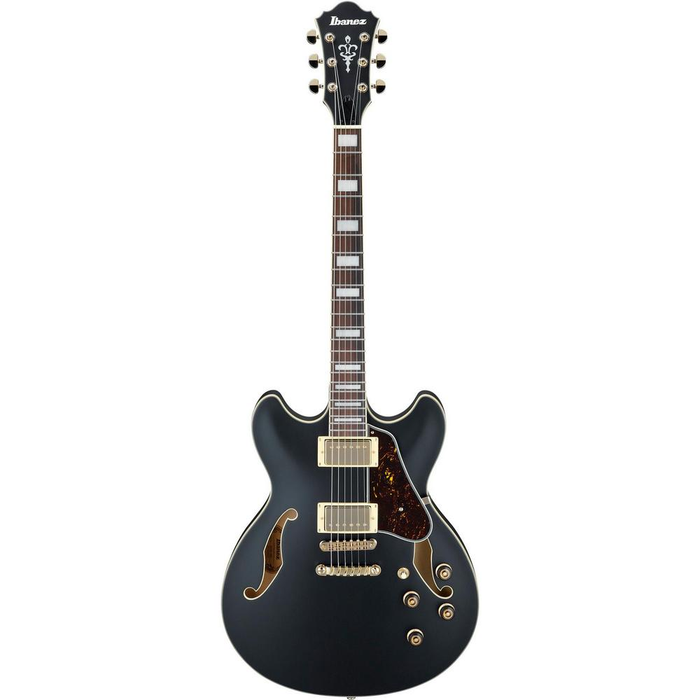 Ibanez AS73GBKF AS Artcore Semi Hollow Guitar - Black Flat - New