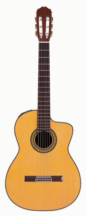 Takamine TH5C Hirade Concert Classical Nylon String Acoustic Electric Guitar - Natural