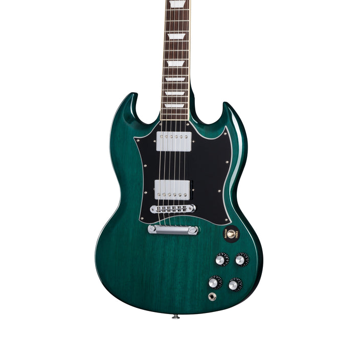 Gibson SG Standard Electric Guitar - Translucent Teal - Mint, Open Box