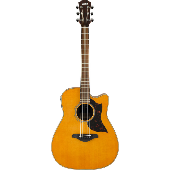 Yamaha A1M Folk Acoustic Electric Guitar - Vintage Natural - New