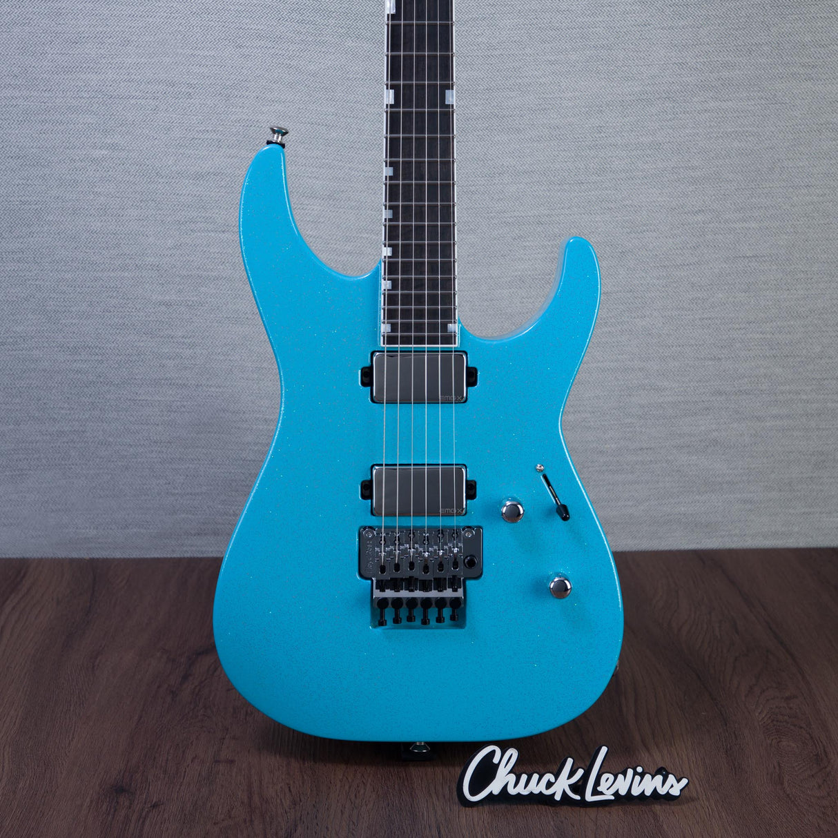 ESP USA M-II NTB FR Electric Guitar - Arctic Blue Sparkle - #US26522