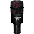 Audix D4 Dynamic Drum and Instrument Microphone For Low Frequencies - Mint, Open Box