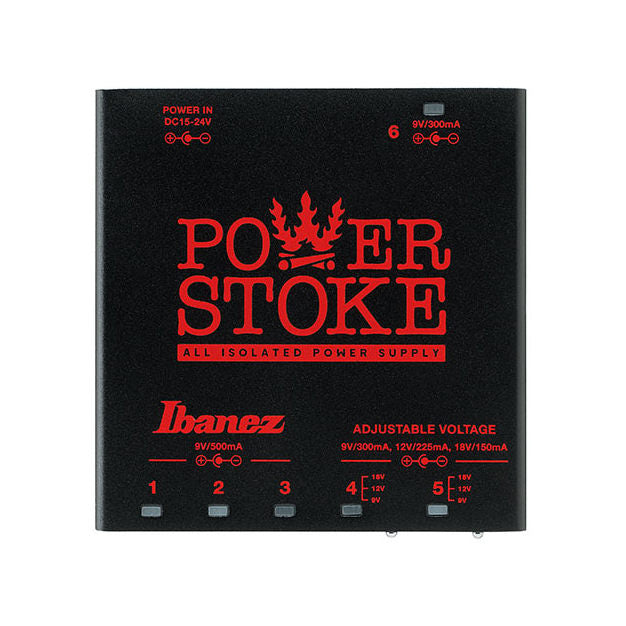 Ibanez POWER STOKE PWRS6 パワーサプライ Ibanez Power Stoke 6 Power Supply – Chuck Levin's Washington Music