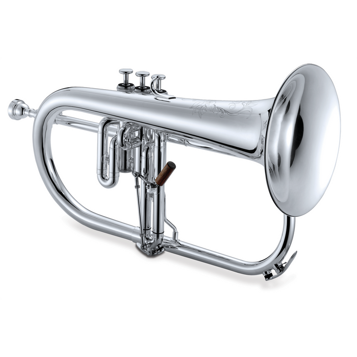 XO Brass 1646S Flugelhorn - Silver Plated