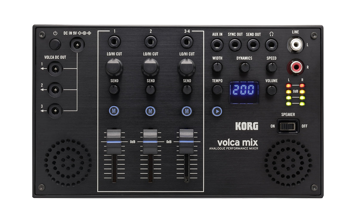 Korg Volca Mix Analogue Performance Mixer - Mint, Open Box