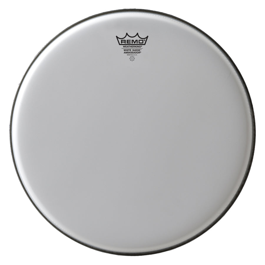 Remo 10" White Suede Ambassador Drum Head
