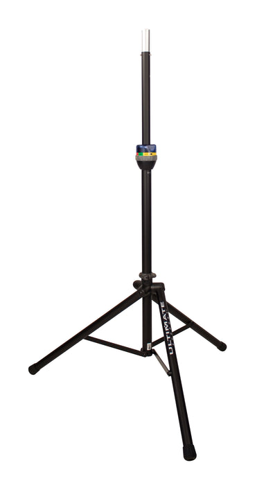 Ultimate Support TS-90B TeleLock Series Lift-Assist Aluminum Speaker Stand With Integrated Speaker Adapter