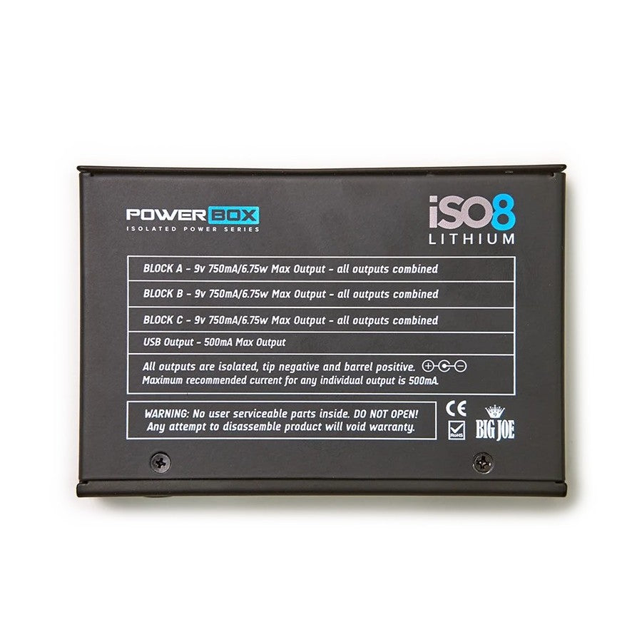 Big Joe Power Bpx ISO8 Re-Chargeable Lithium Ion DC Power Supply