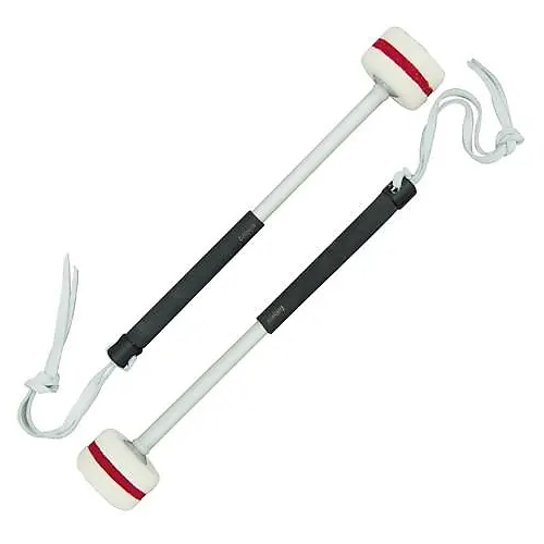 Ludwig Acrolite Scotch Beaters Bass Drum Mallets with Straps