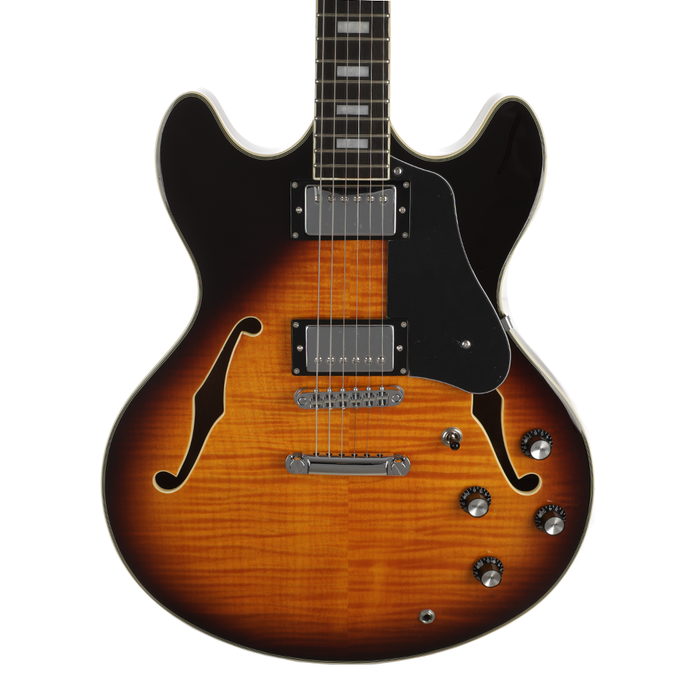 Sire H7 Larry Carlton Semi-Hollow Body Electric Guitar - Vintage Sunburst - Preorder - Display Model - Display Model