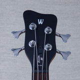 Warwick Pro Series Corvette Standard Electric Bass Guitar - Nirvana Black Transparent Satin - #GPS A 010949-23