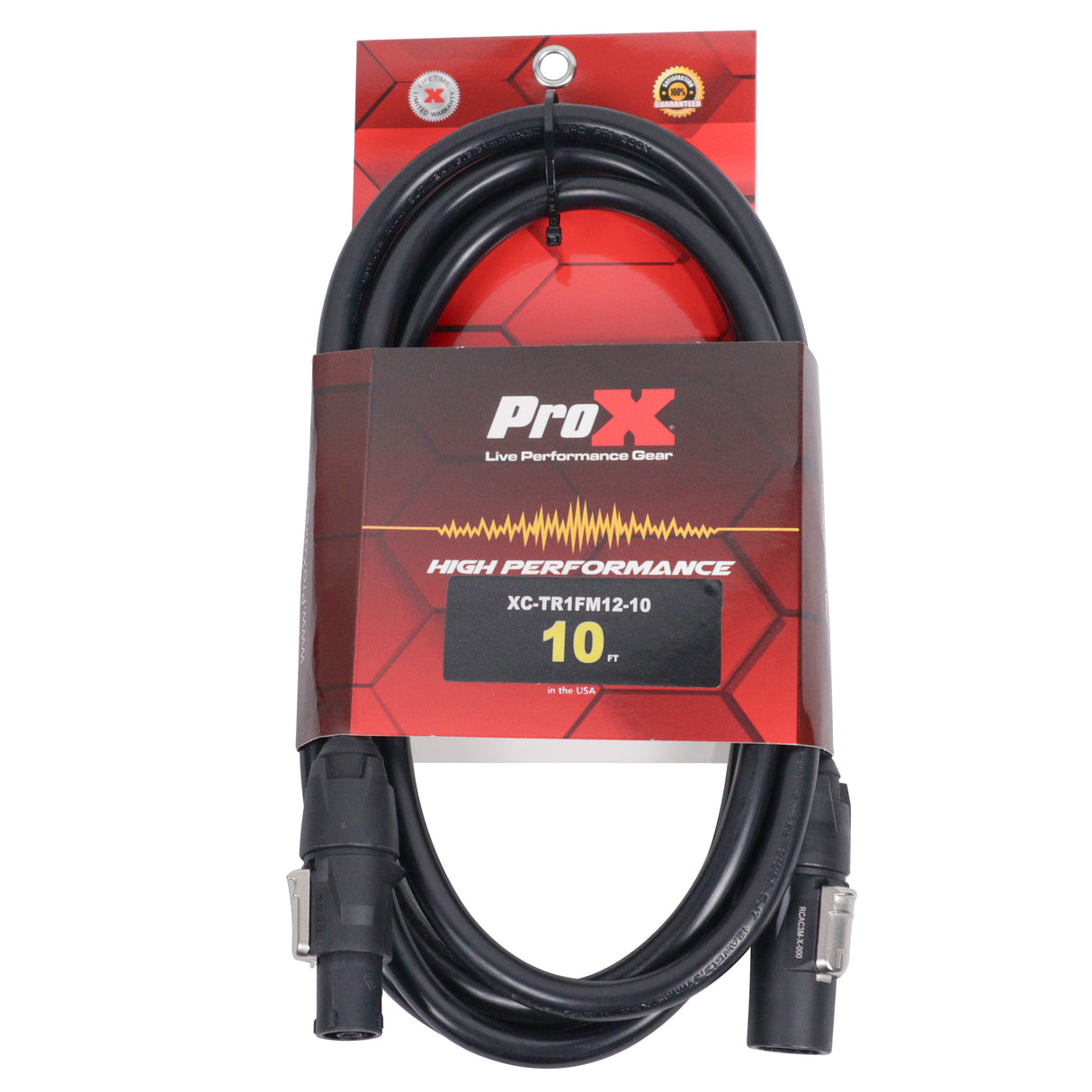 ProX XC-TR1FM12-10 10 ft Male to Female 12AWG Power Cable