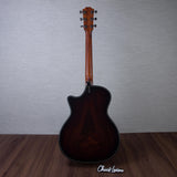 Taylor Custom Shop Gold Label Grand Auditorium Figured Rosewood/ Lutz Spruc Acoustic Electric Guitar - CHUCKSCLUSIVE - #1204216099