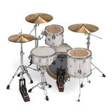 DW DWe 4-Piece Drum Kit Bundle - White Marine Pearl