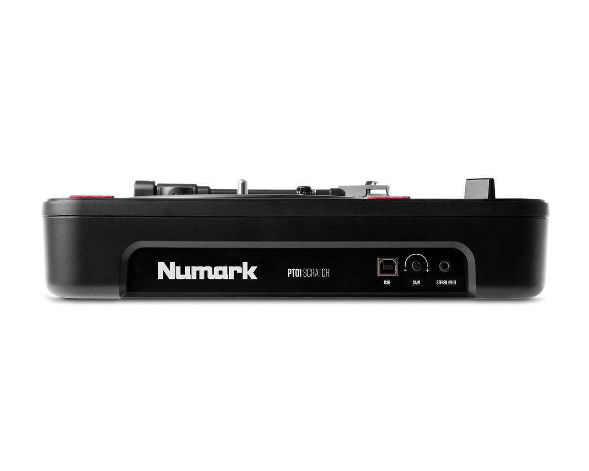 Numark PT01 Scratch Portable DJ Turntable With Scratch Switch - Mint, Open Box
