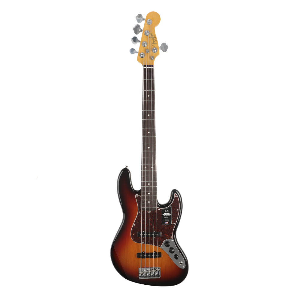 Fender American Pro II Jazz Bass V, Rosewood Fingerboard - 3-Color