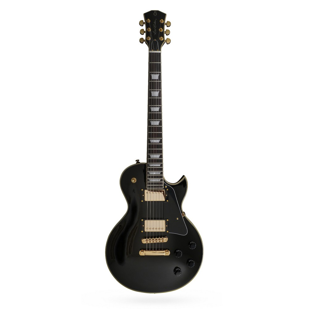 Sire Larry Carlton L7 Electric Guitar - Black with Gold Hardware