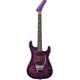 EVH 5150 Series Deluxe QM Electric Guitar, Ebony Fingerboard - Purple Daze - New