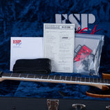 ESP USA M-II DX Electric Guitar - Dark Blue Sunburst - #US24203 - Mint, Open Box