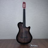 Godin MultiAc Grand Concert SA Nylon String Acoustic-Electric Guitar - Trans Black - CHUCKSCLUSIVE - #25311335