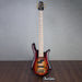 Spector Euro5LT Spalted Maple Bass Guitar - Fire Red Burst - CHUCKSCLUSIVE - #]C121SN 21107