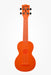 Kala Waterman Soprano Composite Fluorescent Ukulele - Gloss Orange - New,Gloss Orange
